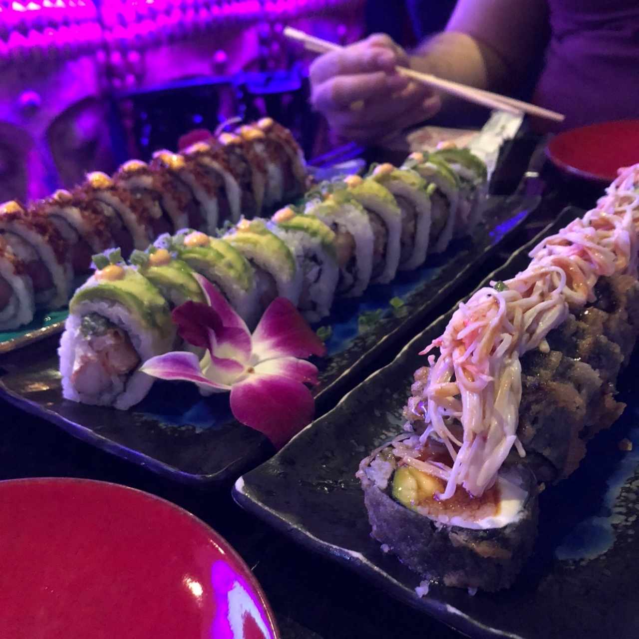 Aikishi Roll, Dacron roll  y Crazy kani.