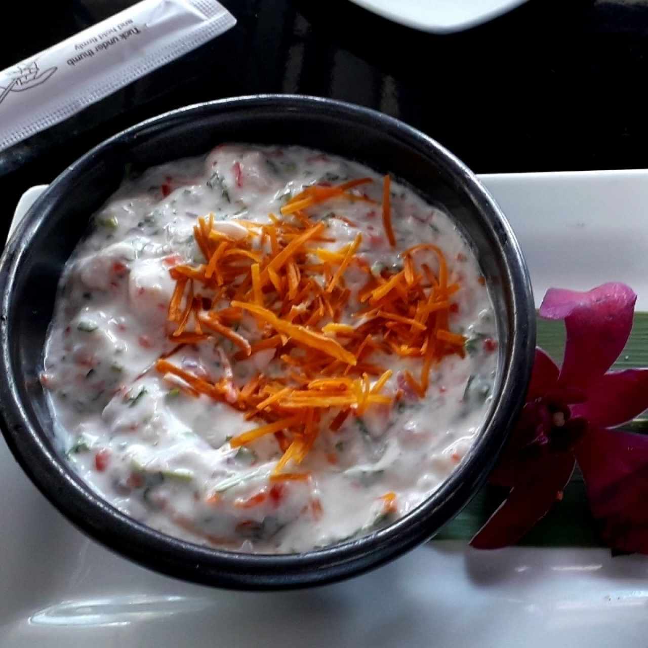 CEVICHE DE MERO EN LECHE DE COCO