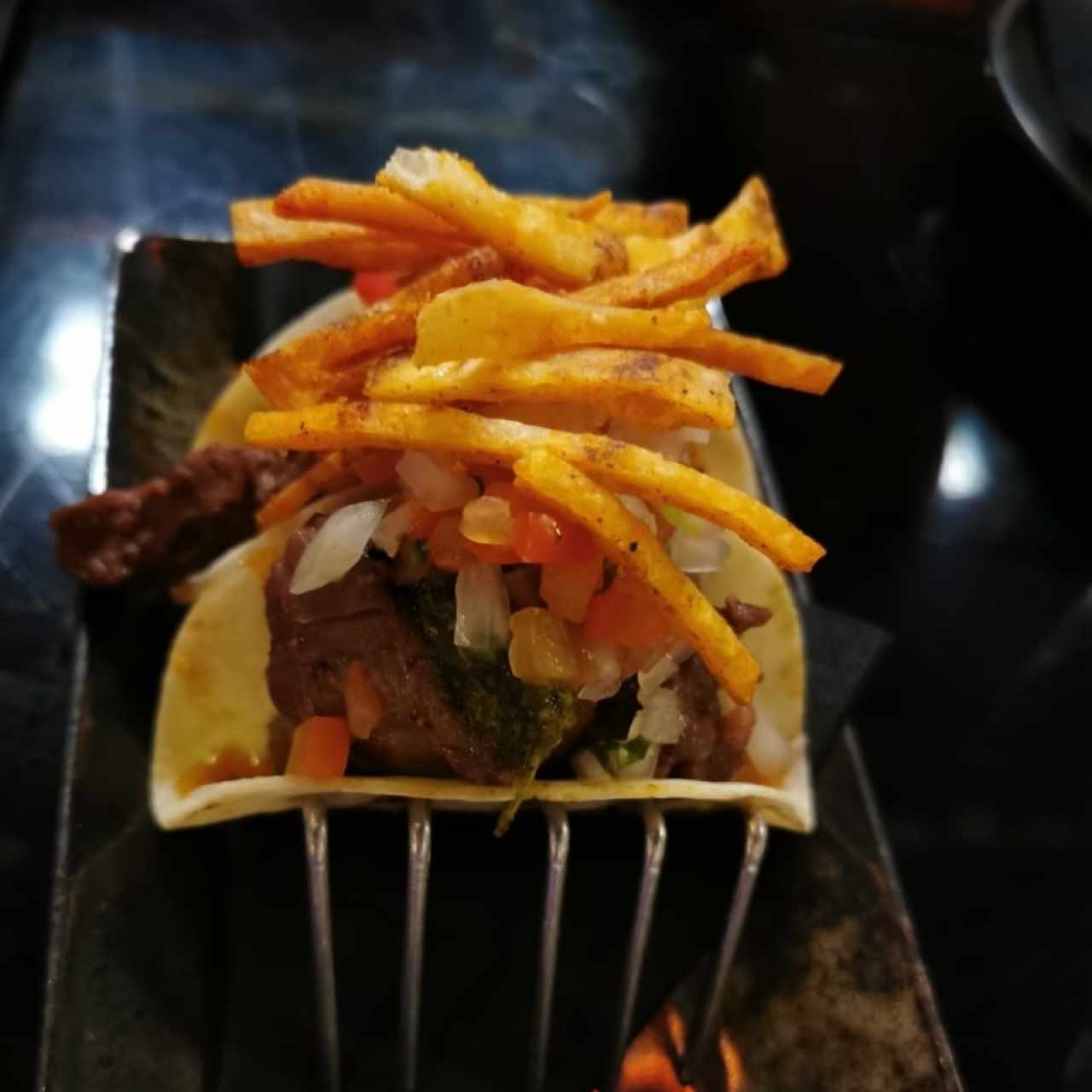 TACOS SUAVES DE ENTRAÑA