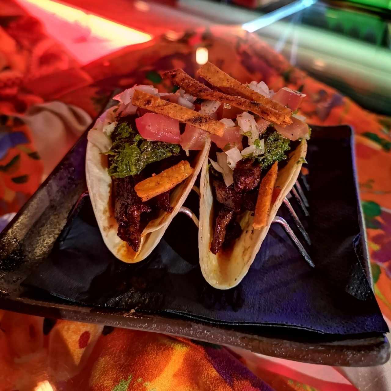 TACOS SUAVES DE ENTRAÑA