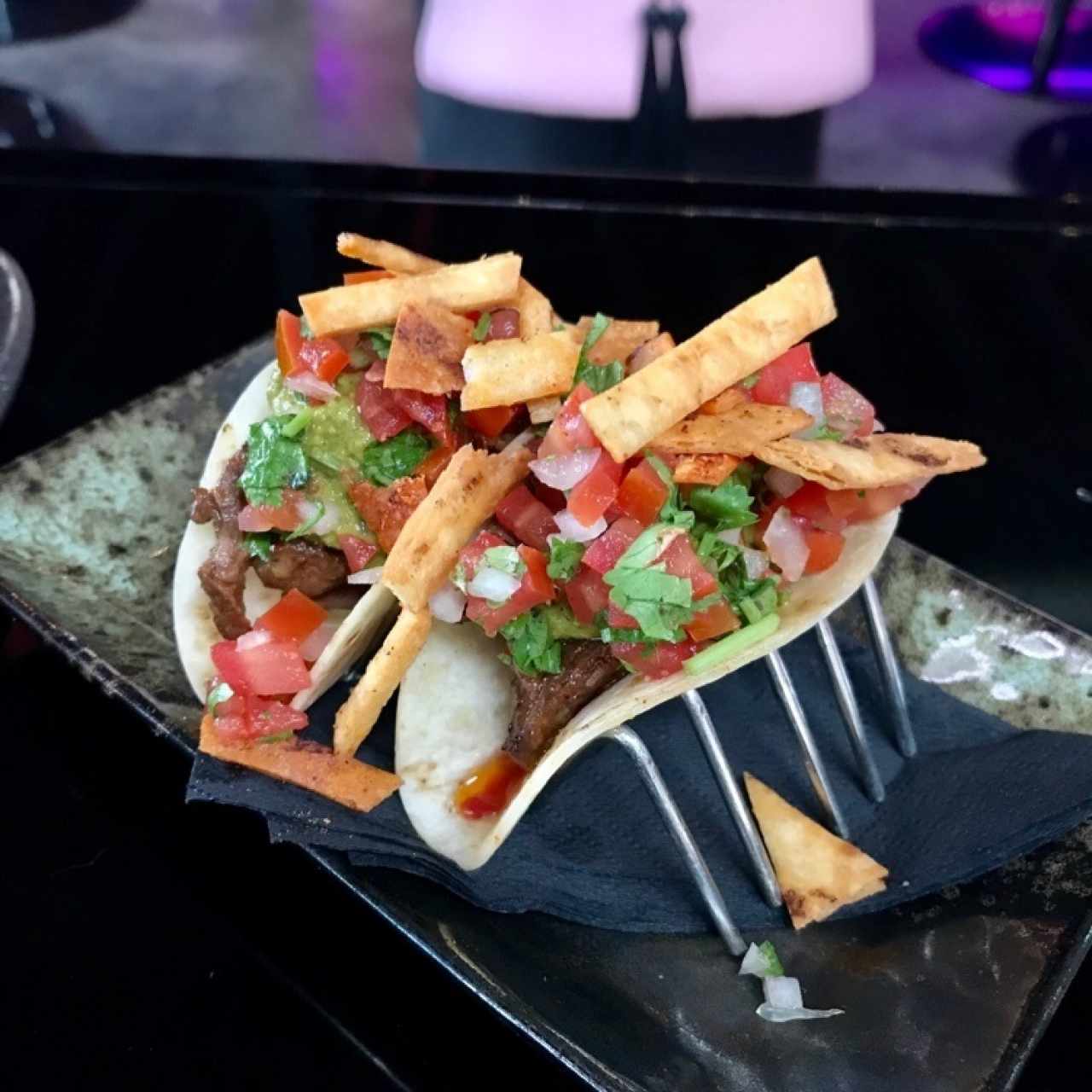 TACOS SUAVES DE ENTRAÑA