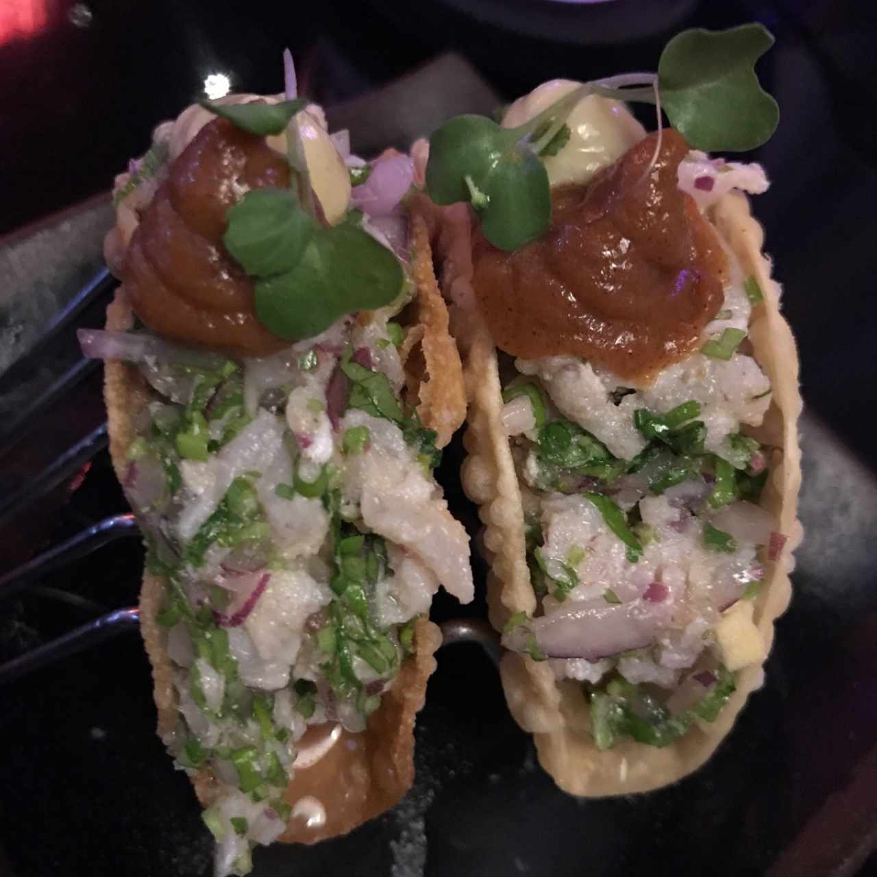 TACOS DE PEZ BLANCO