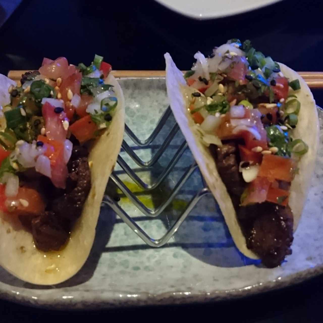 tacos de entraña 