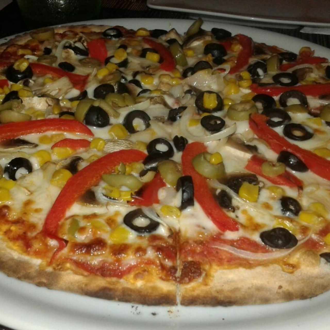 pizza vegetariana