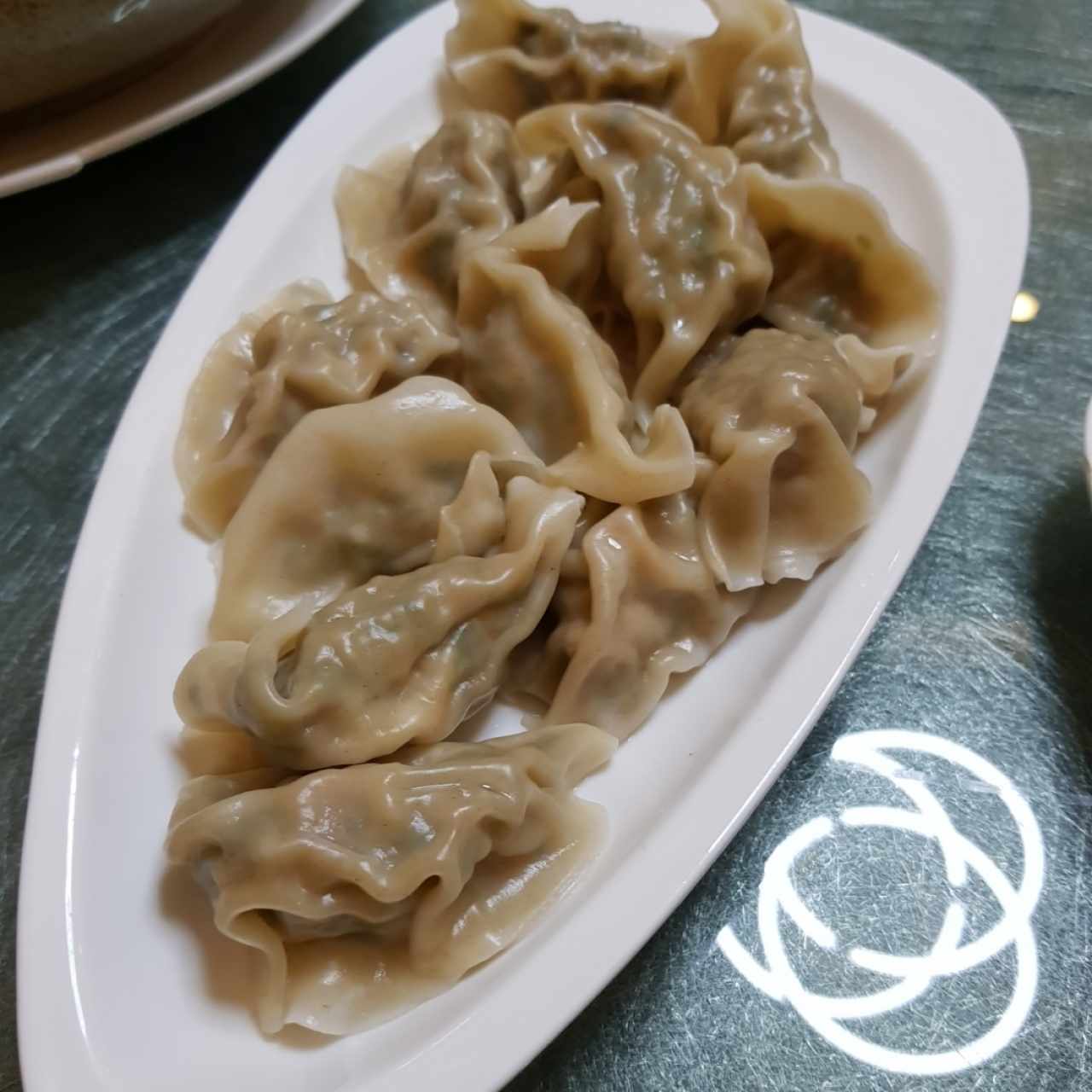 Dumplings de puerco y puerro