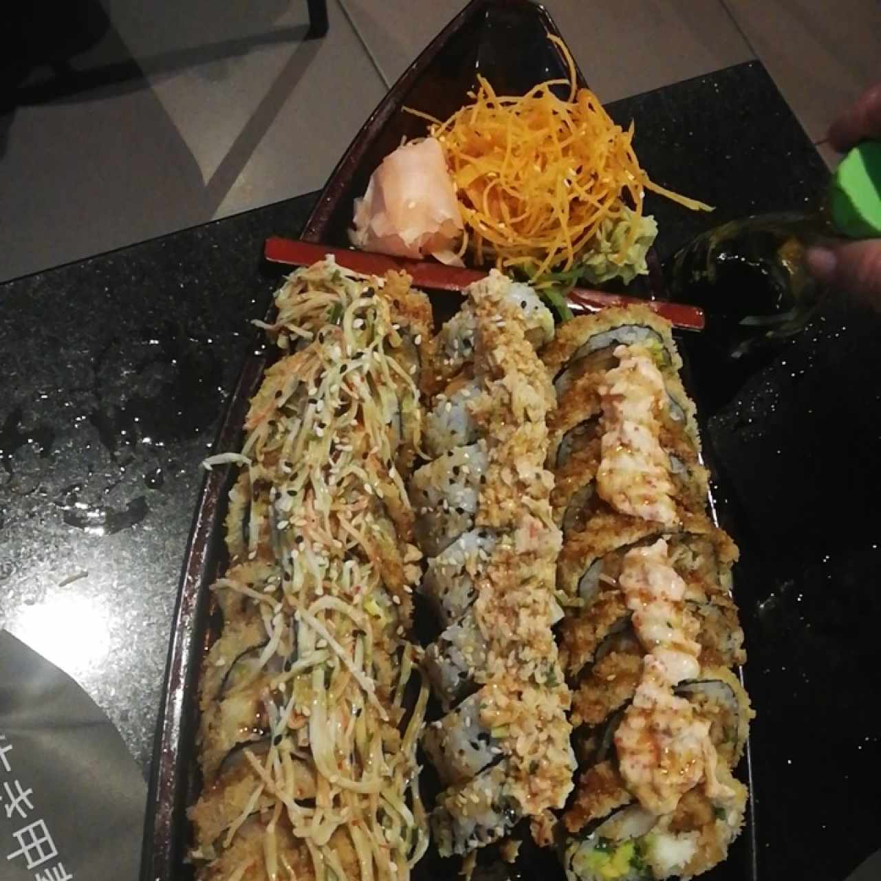 barco mixto 3 diferentes rolls