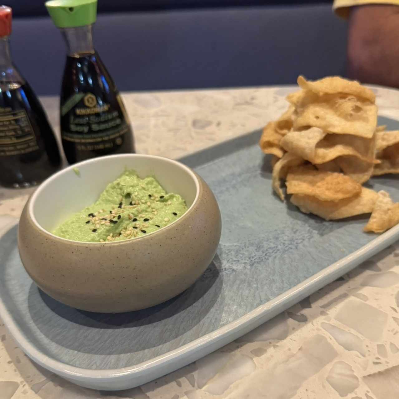 Hummus de edamame