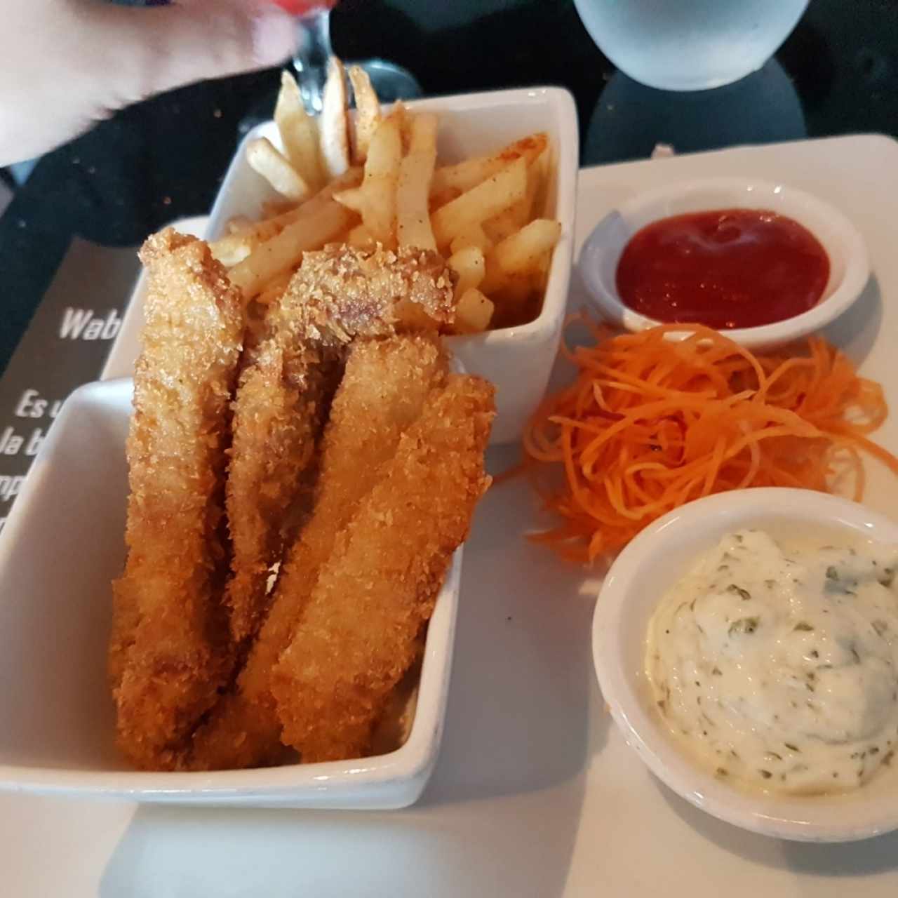 Menú Infantil - Fish & chips