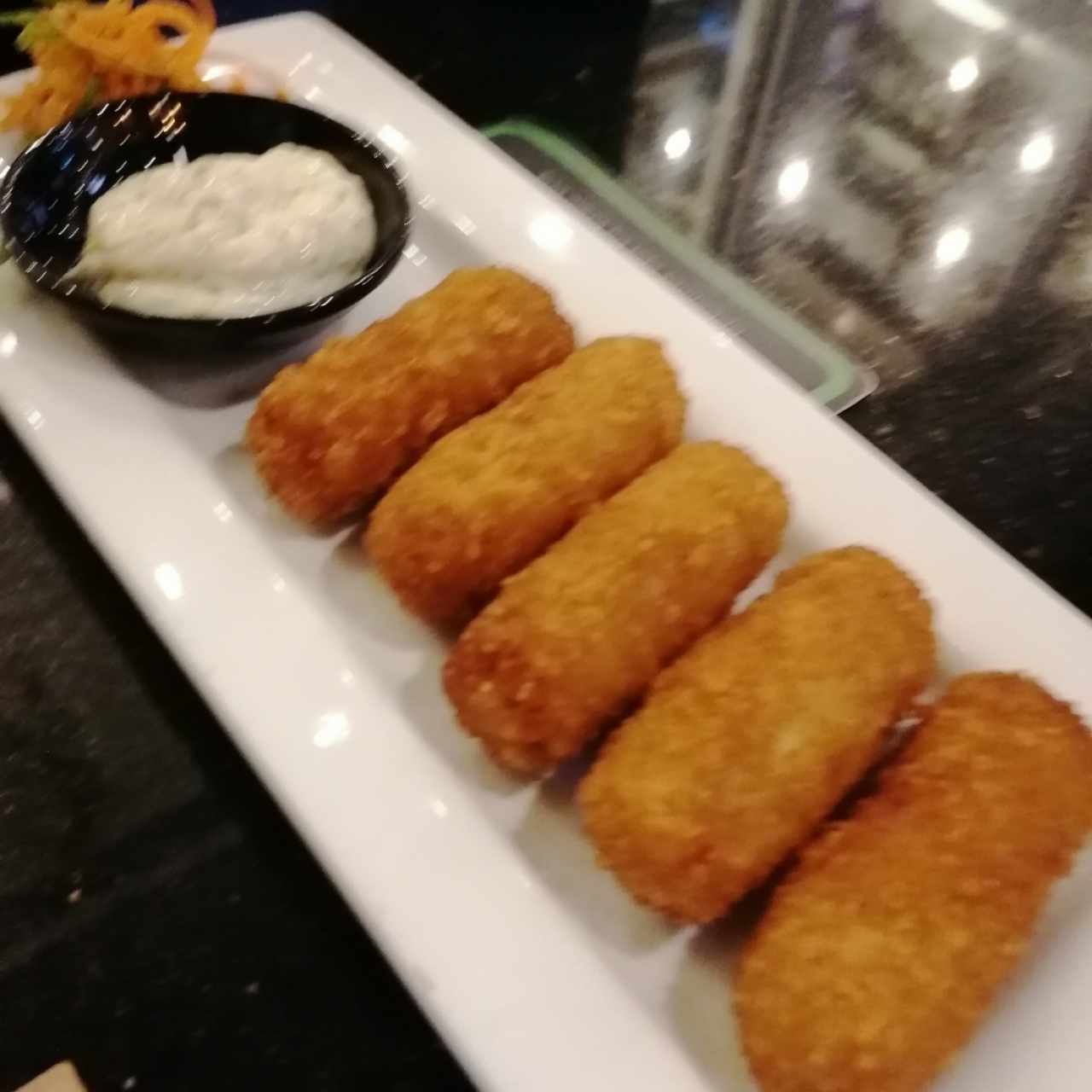 Entradas - Croqueta de Cangrejo