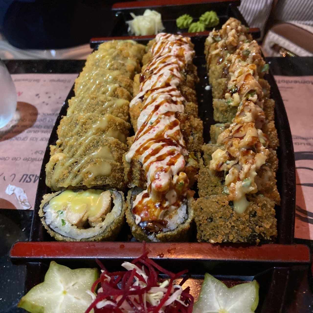 Toriniku, Lava Roll y Kunfu Panda