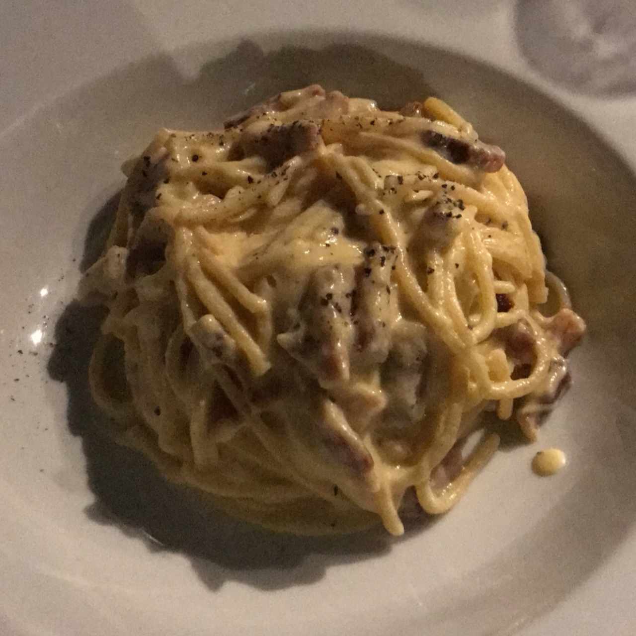 pasta carbonara