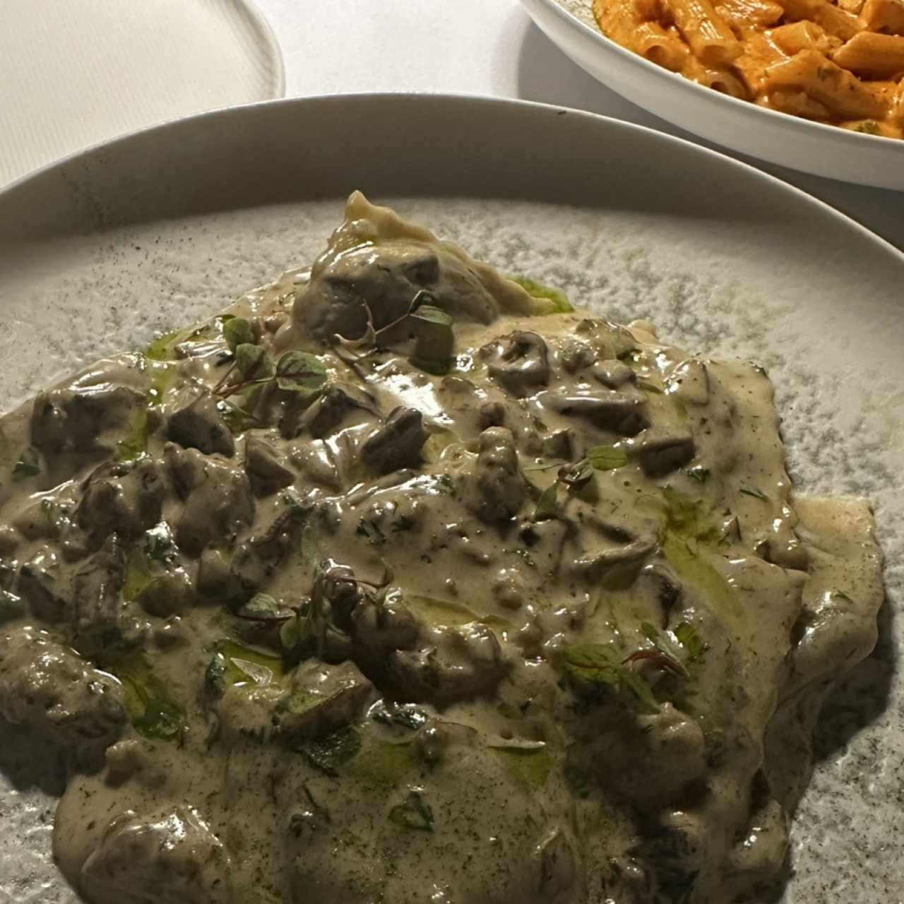 Ravioli Ai Funghi Porcini