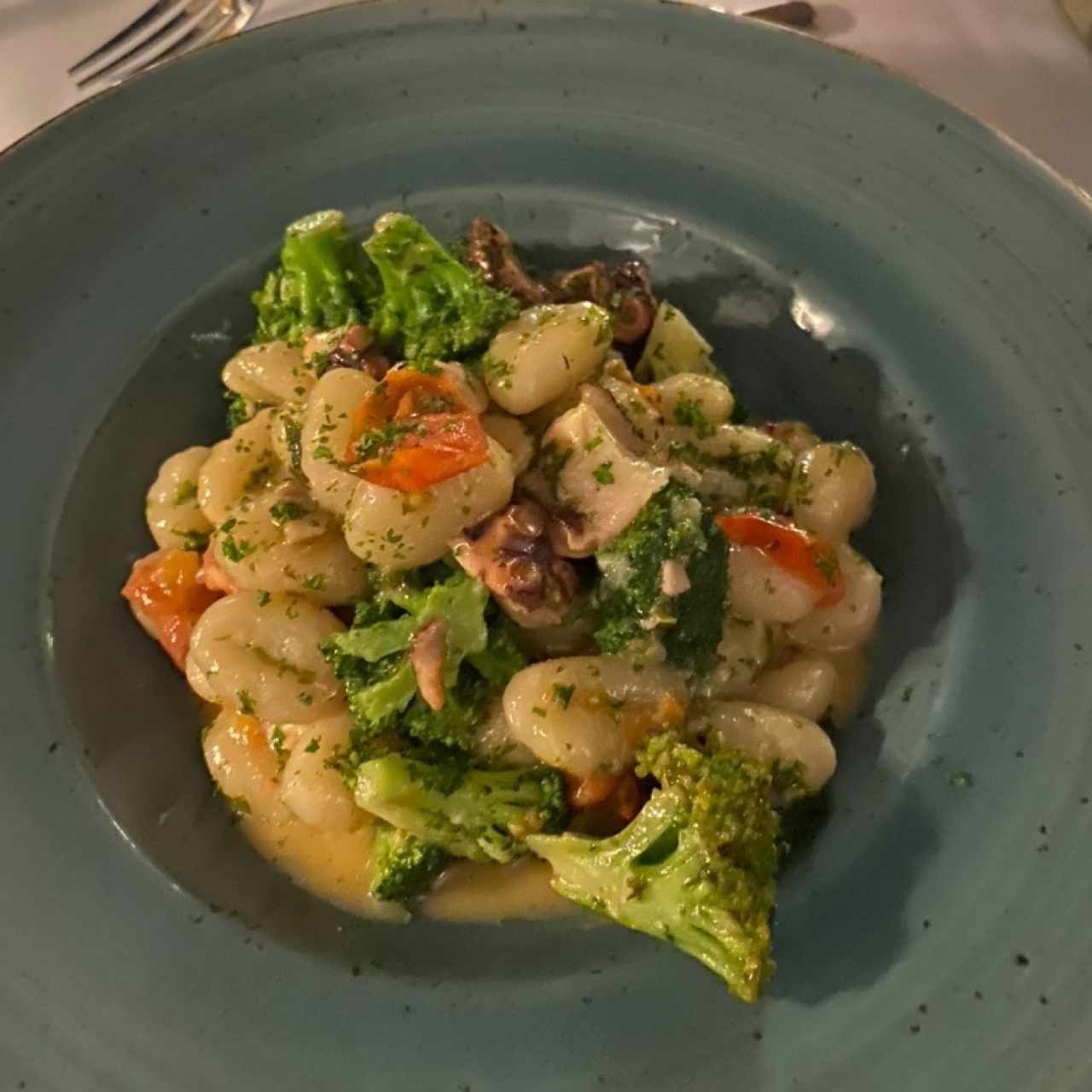 Gnocchi de Pulpo