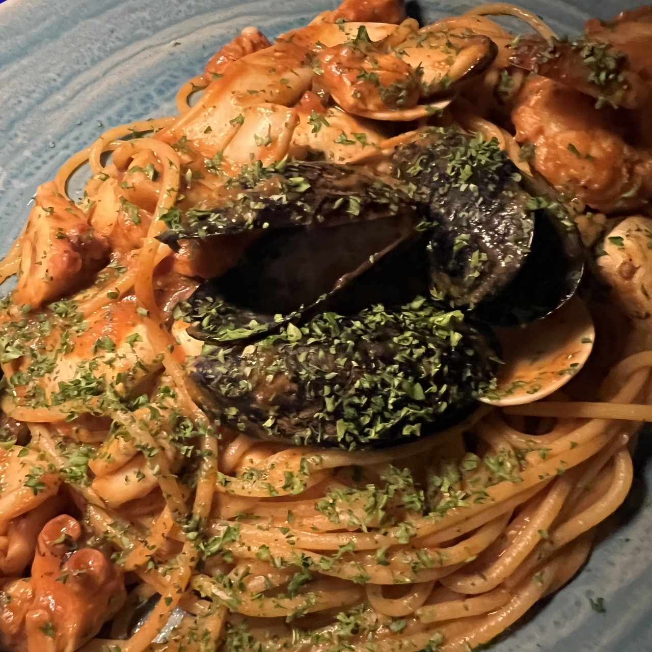 Spaghetti allo scoglio