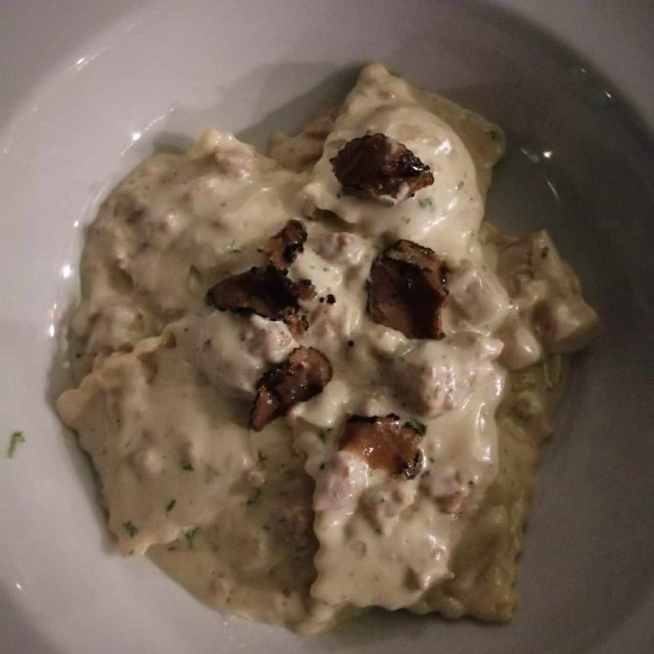 Ravioli fungi porcini 