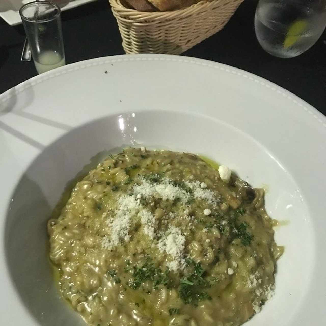 Risotto de champiñones 