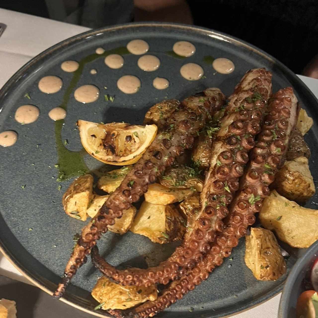Pulpo al grill