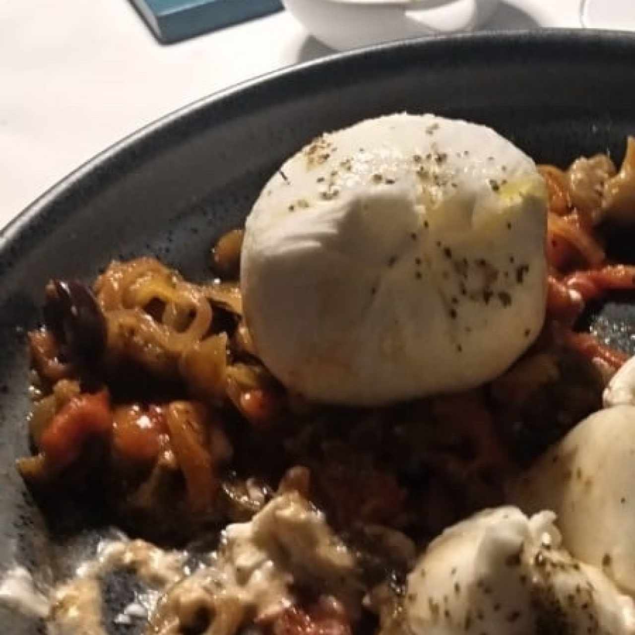 Michael's Favorites - Burrata con Peperonata