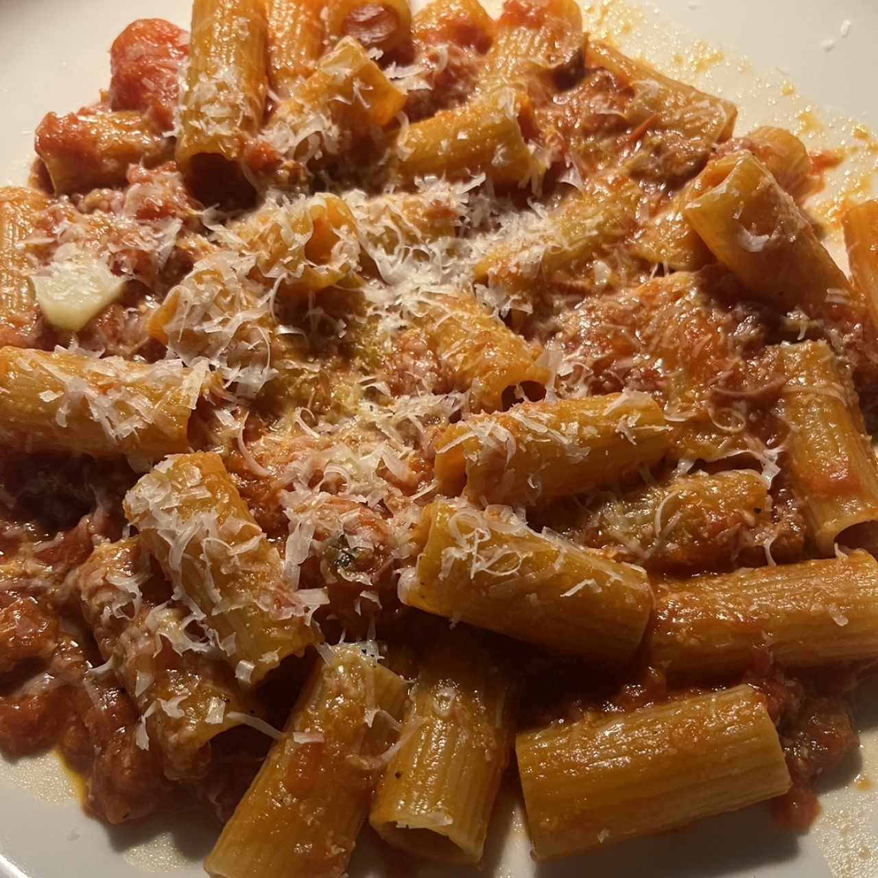 Primi Piatti - Rigatoni All Amatriciana