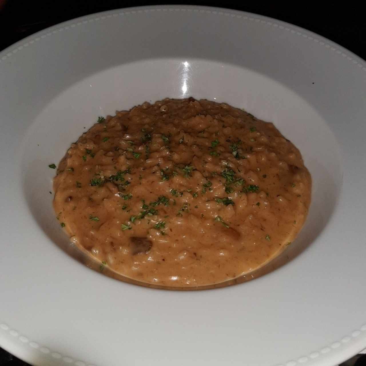 rissotto funghi e porcini