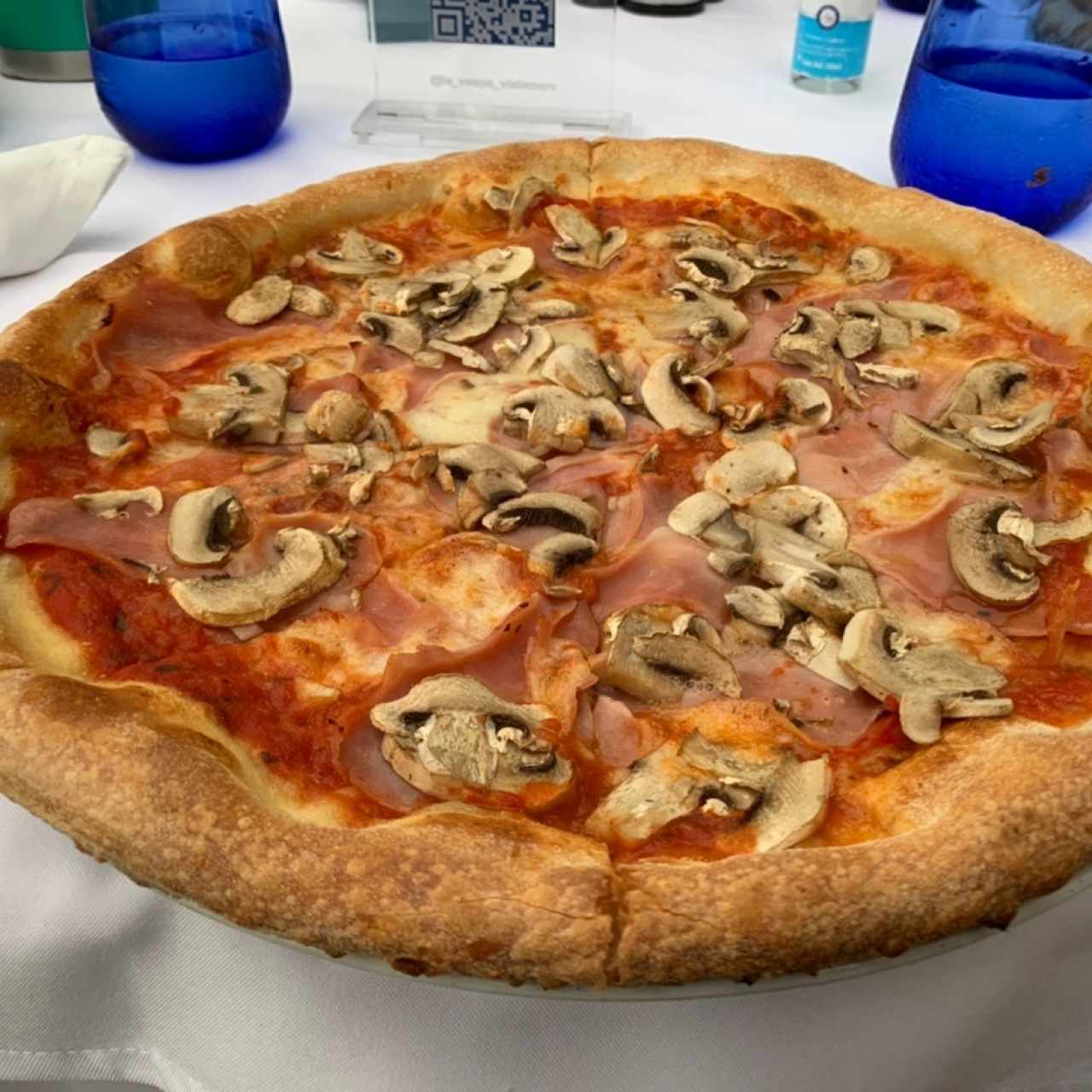 Pizza - Prosciutto E Funghi