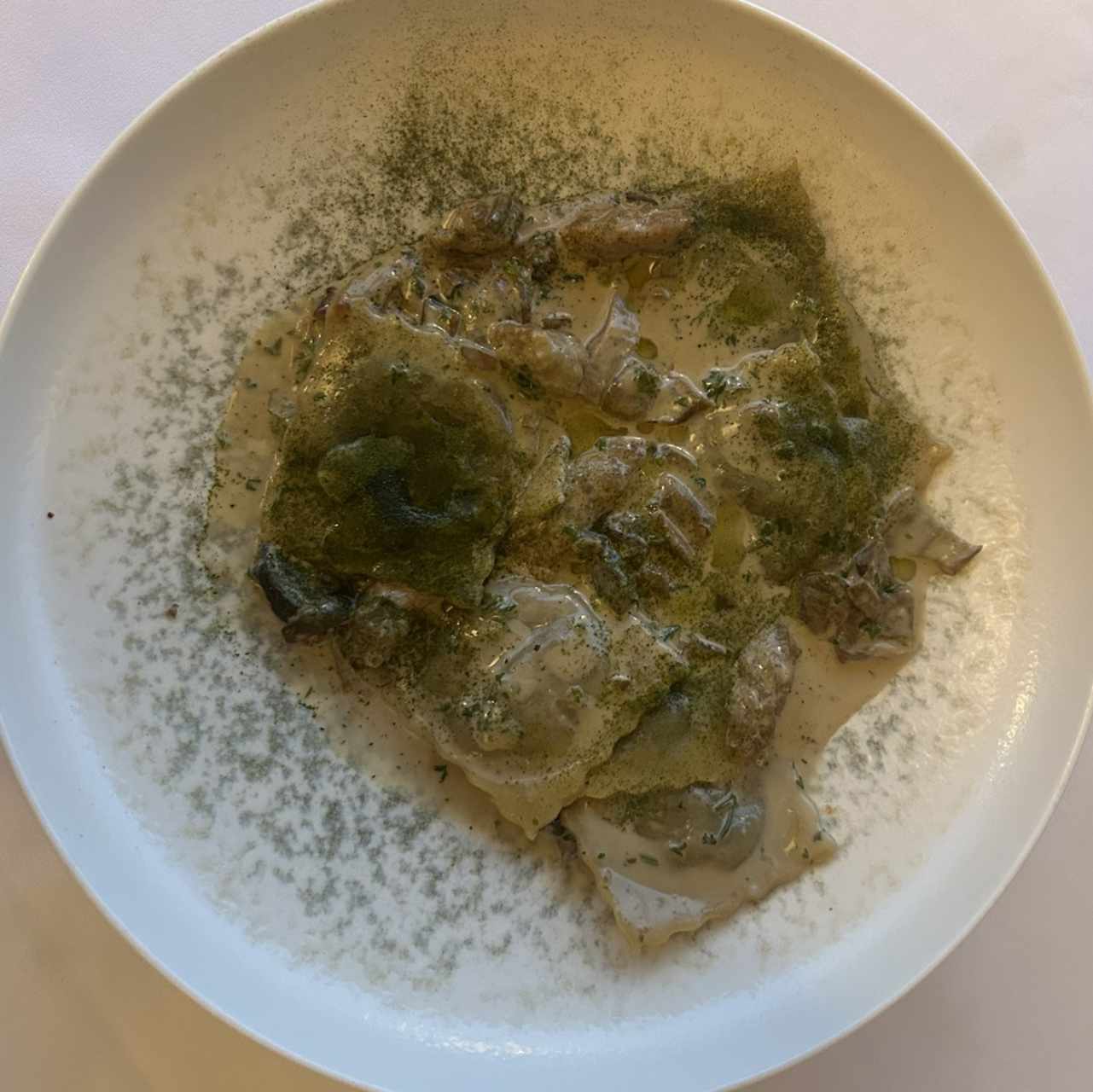 Ravioli Ai Funghi Porcini