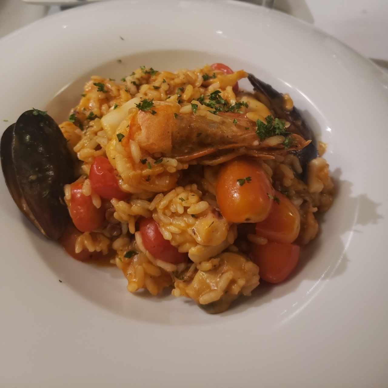 Primi Piatti - Risotto Alla Pescatora