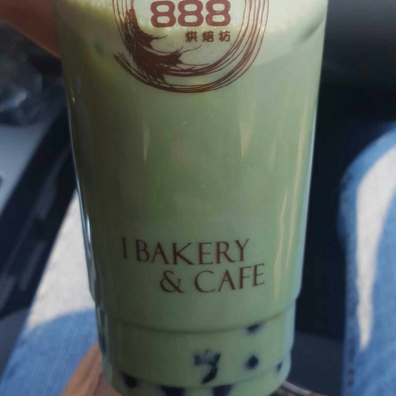 matcha bubble tea