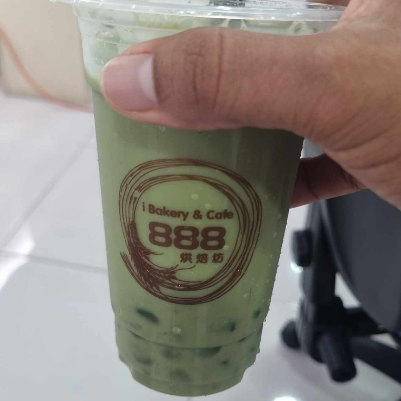 Bubble Tea de Matcha