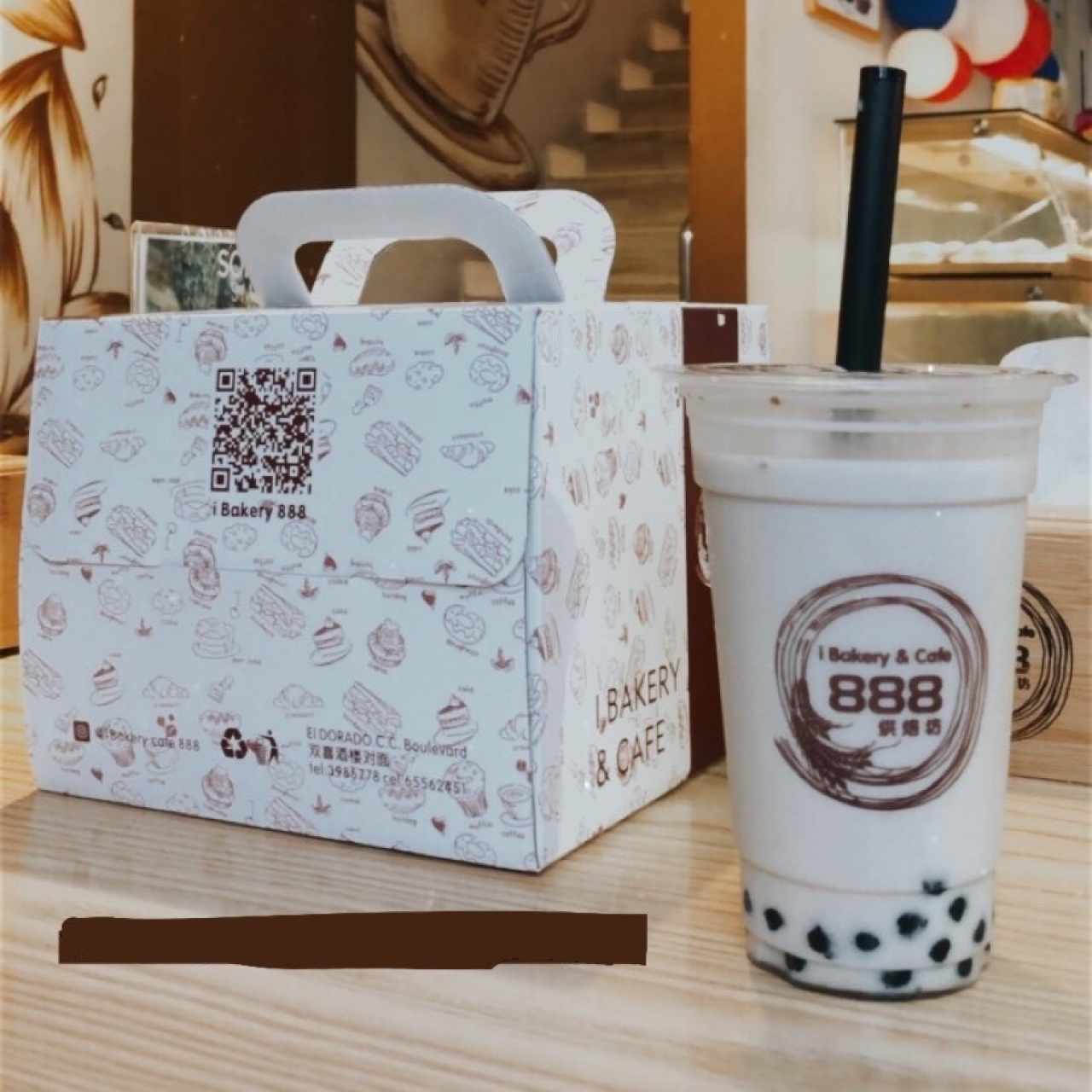 bubble tea de chocolate