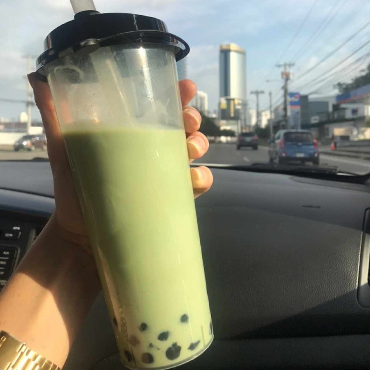 Bubble Tea de Matcha