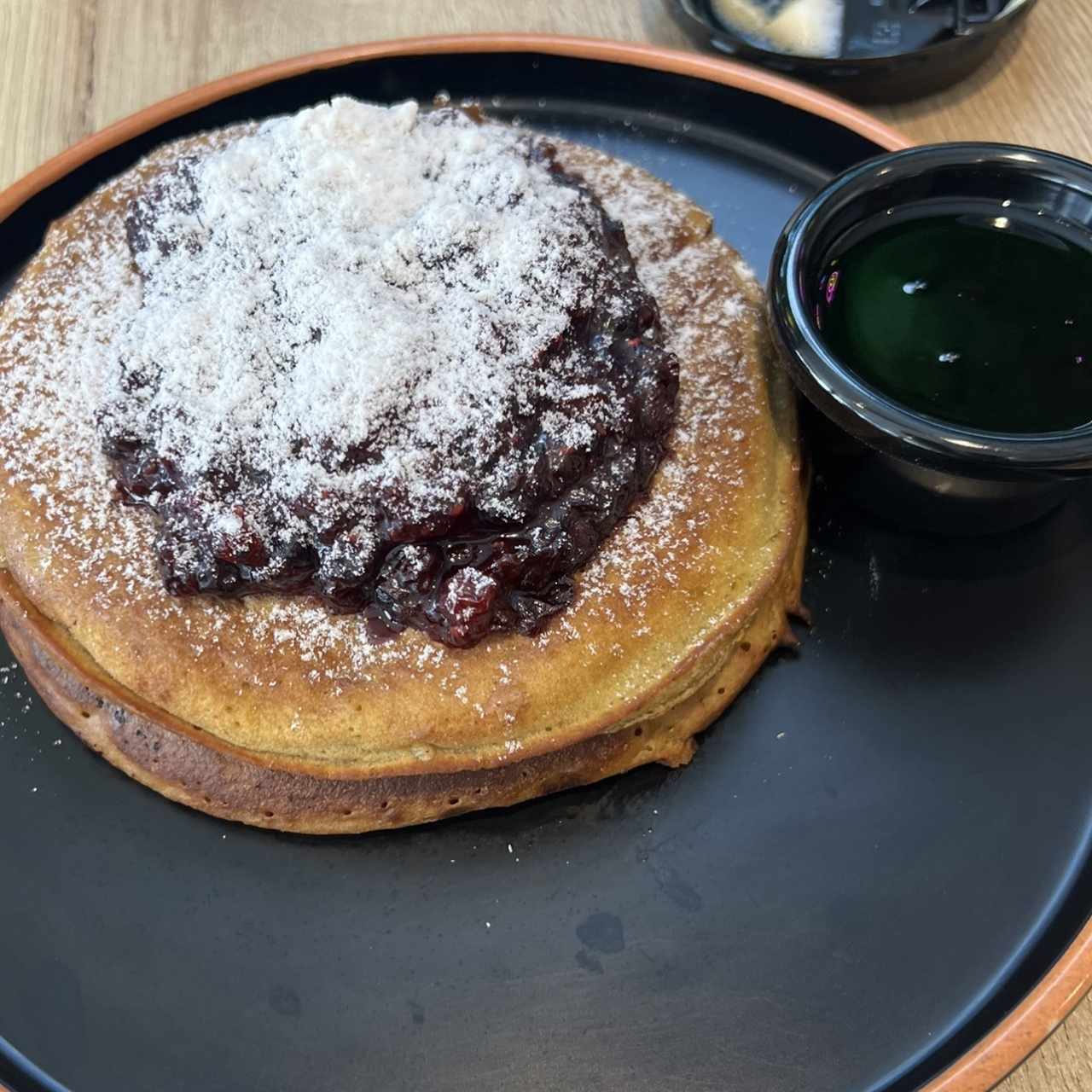 Pancake de frutos rojos 