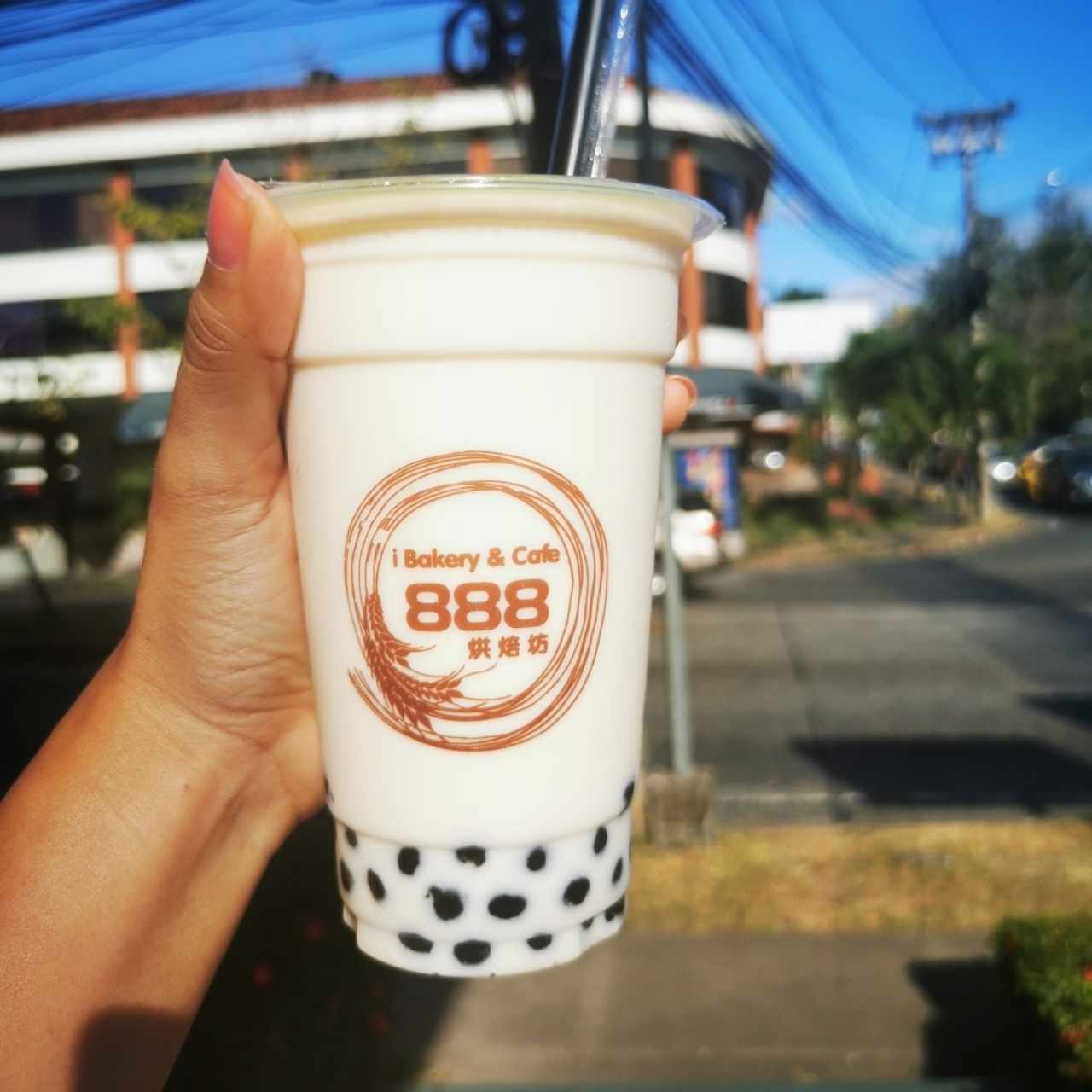 Bubble tea de Almond milk 