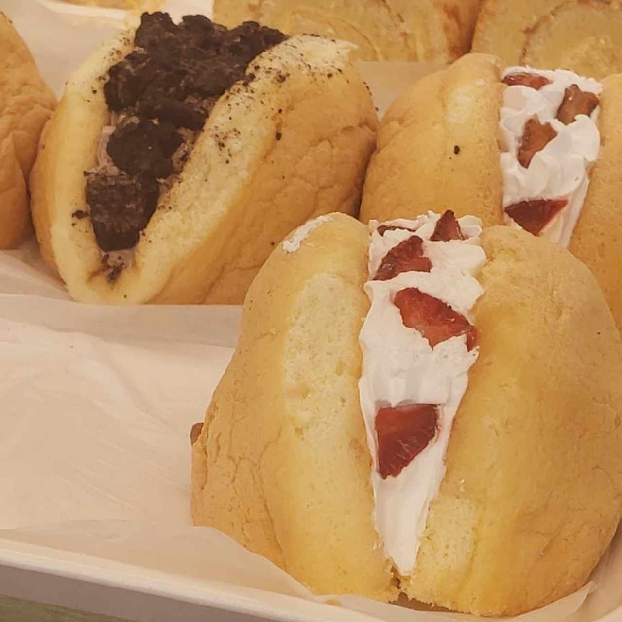 bao de fresa y oreo