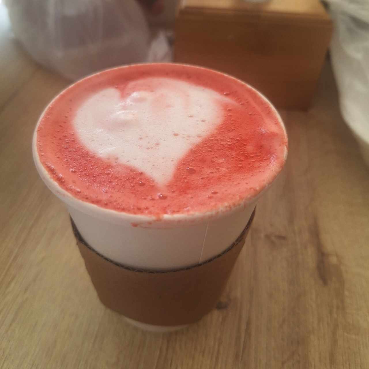 red velvet latte