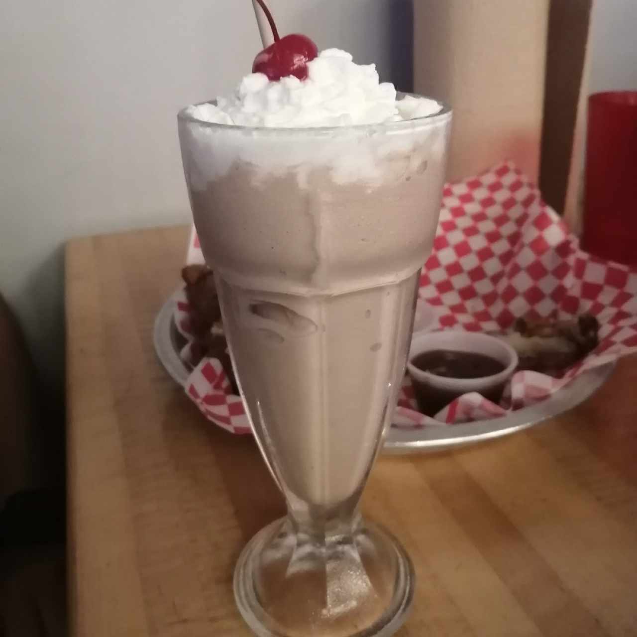 milkshake de chocolate