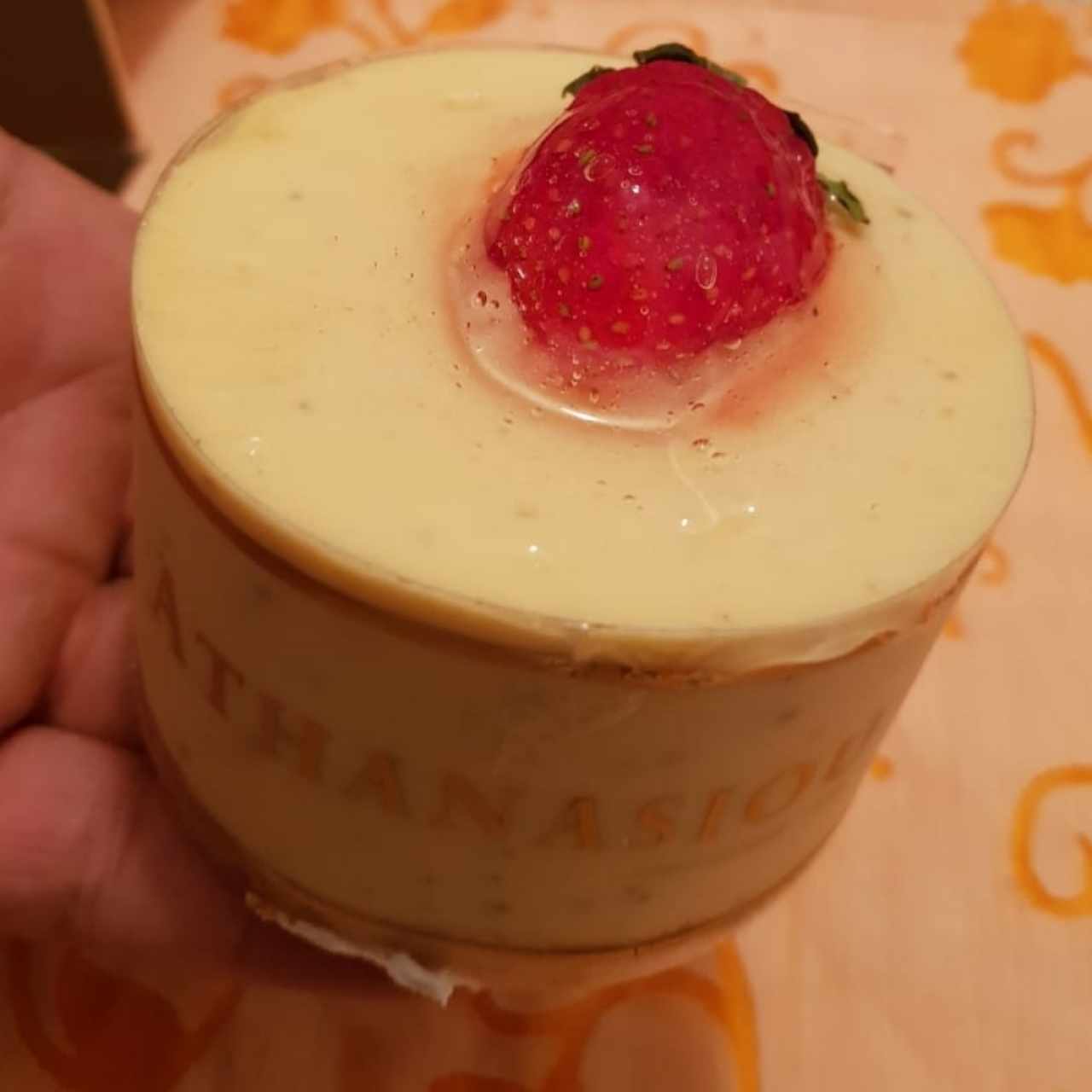 mousse de maracuya