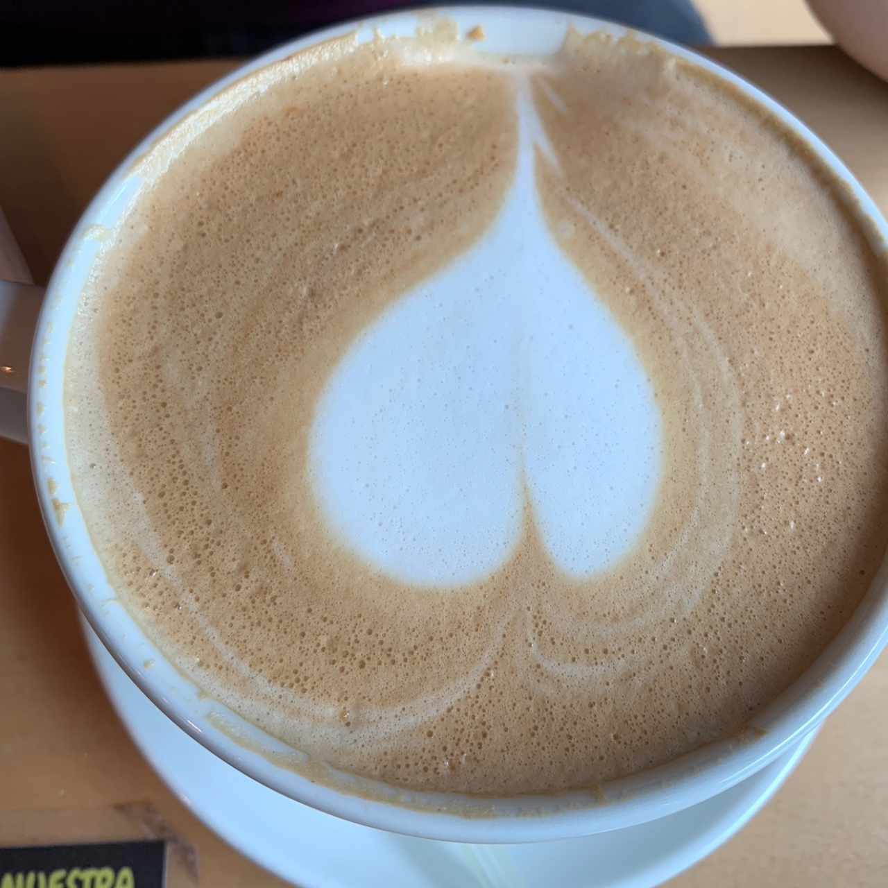 Capuccino de avellanas