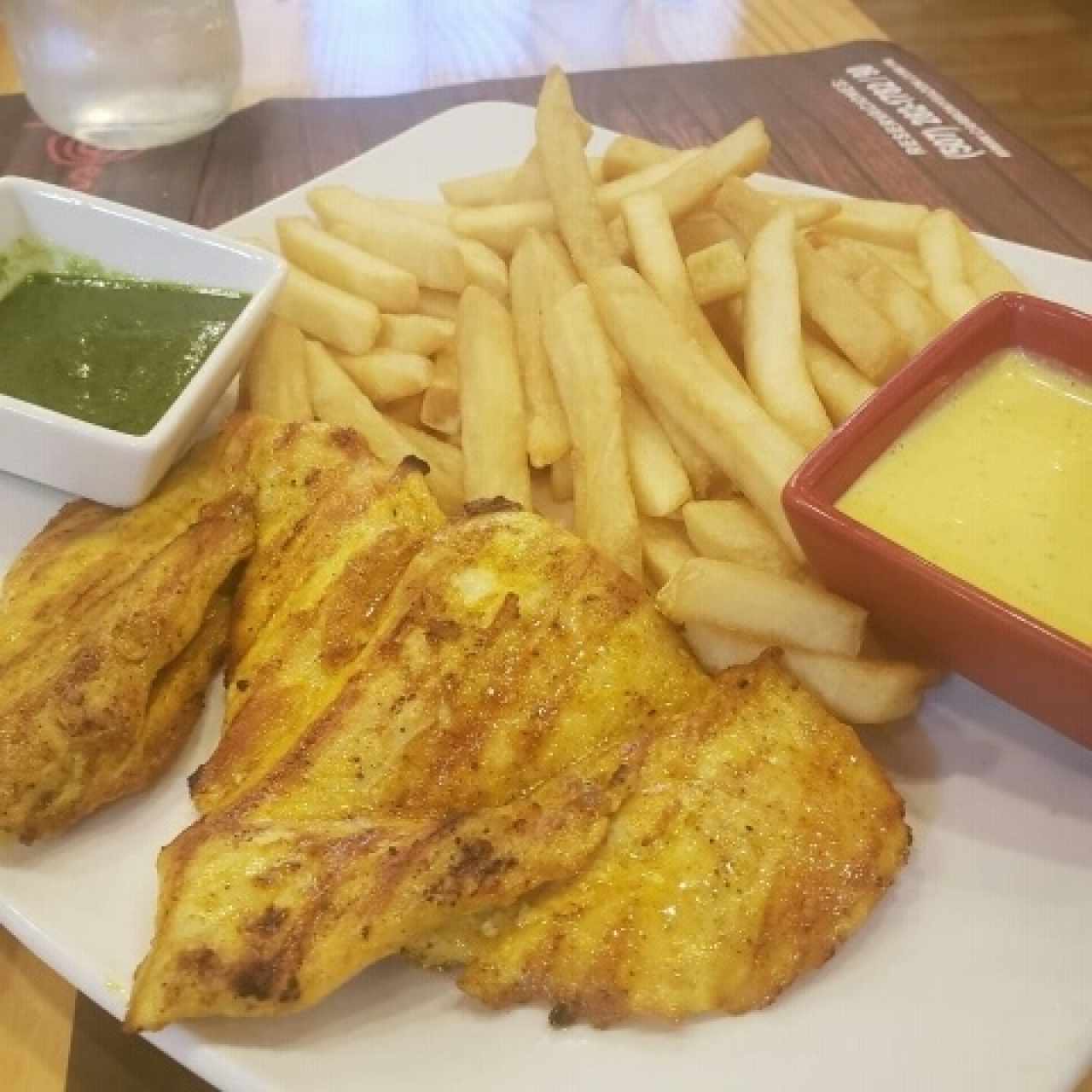 pollo a la parrilla