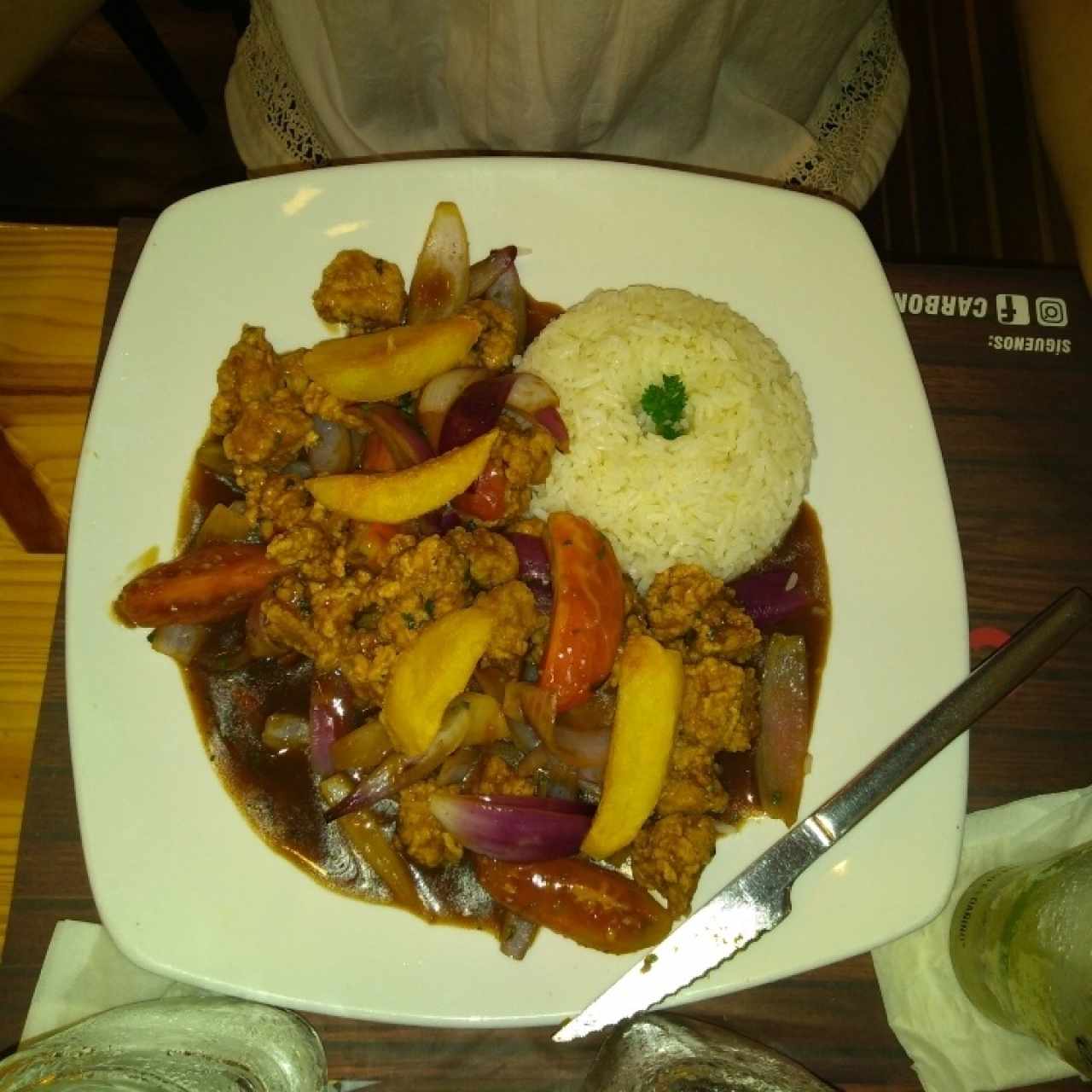 pescado saltado