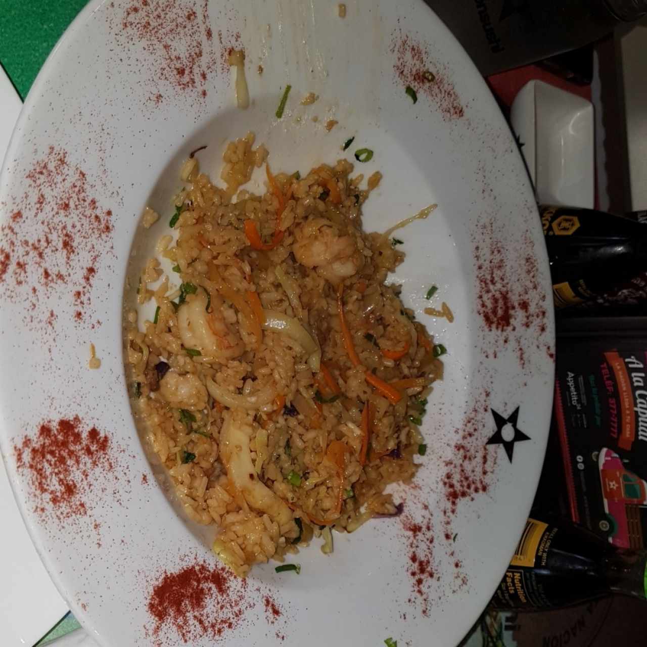 Nasi Goreng de Mariscos