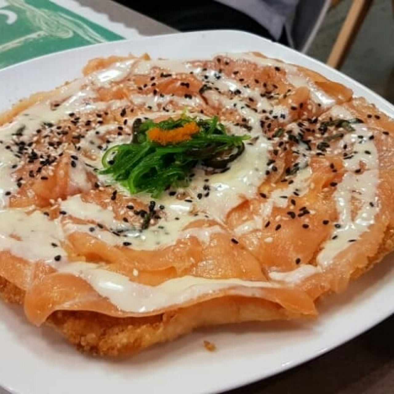 Pizza de Salmon Ahumado