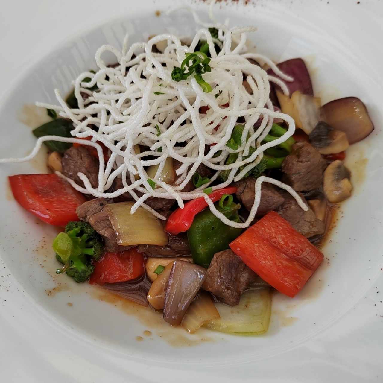 Stir Fry de Filete de Res