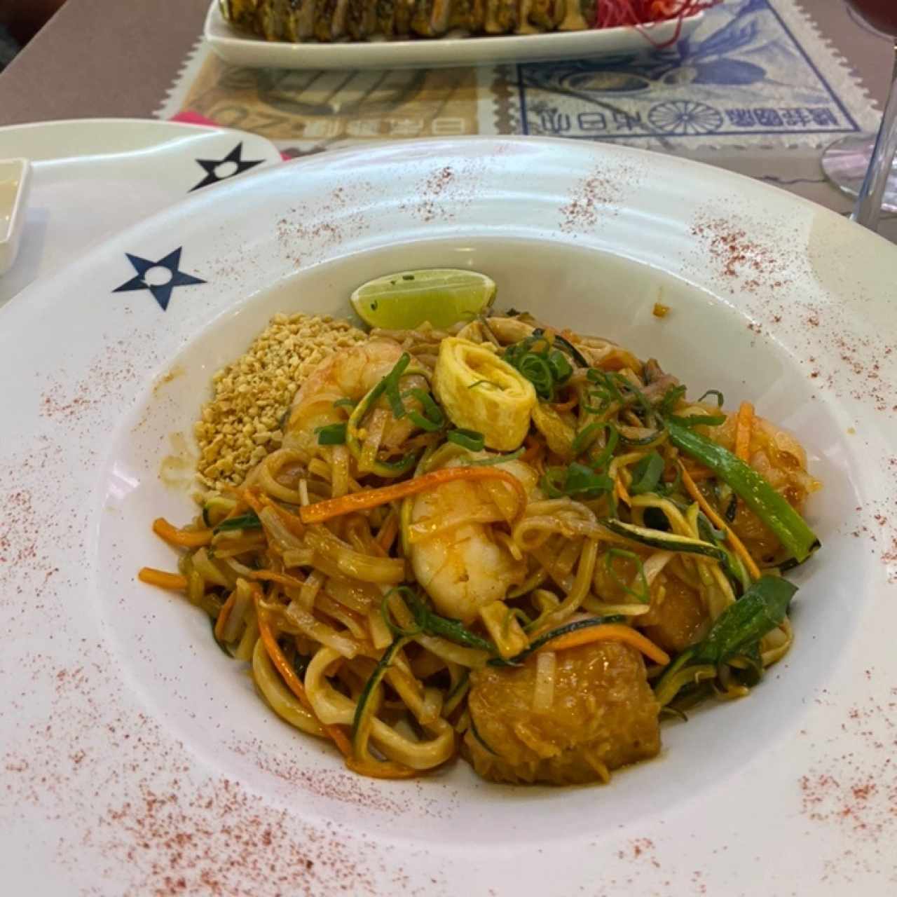 Pad Kee Mao de Mariscos