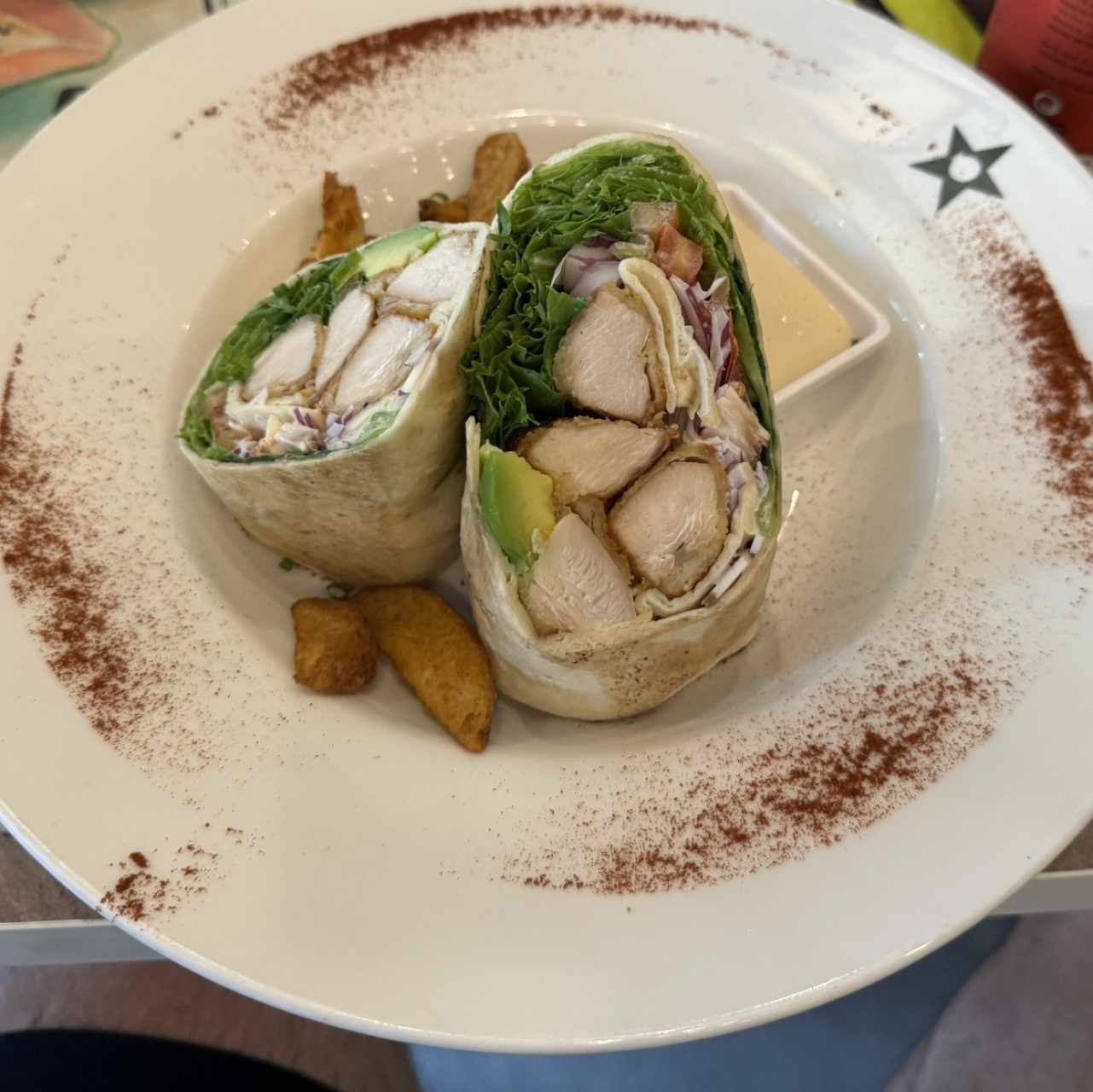 Wrap de Pollo Thai