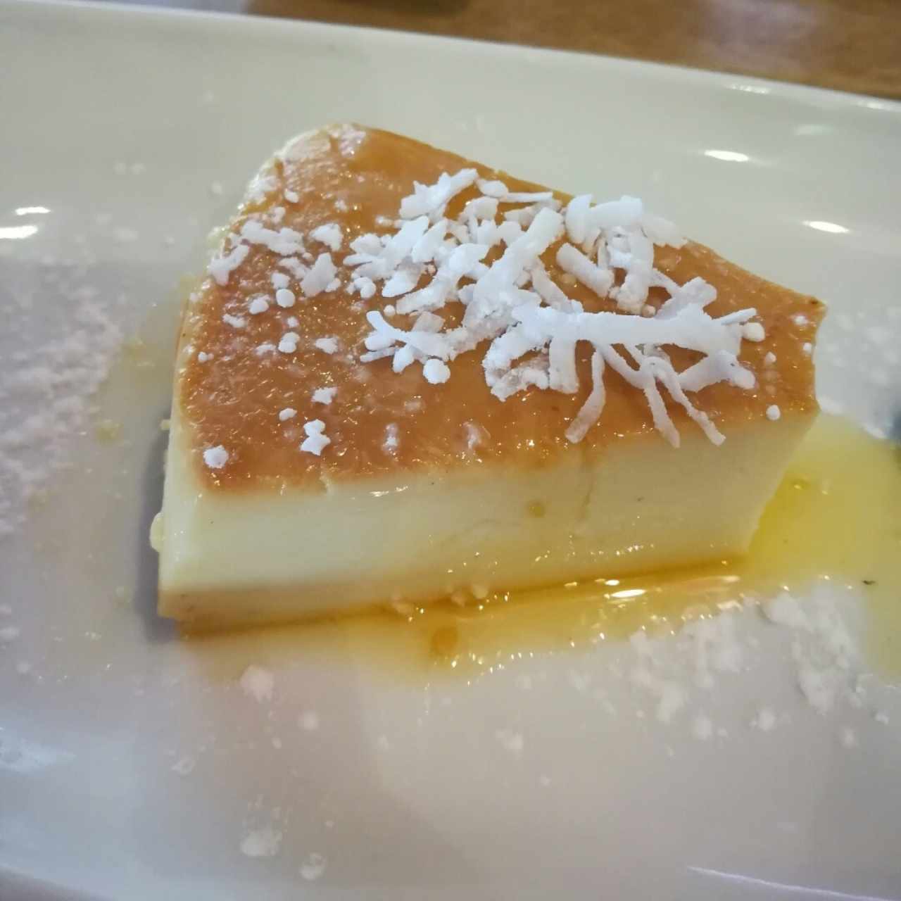 flan de coco 