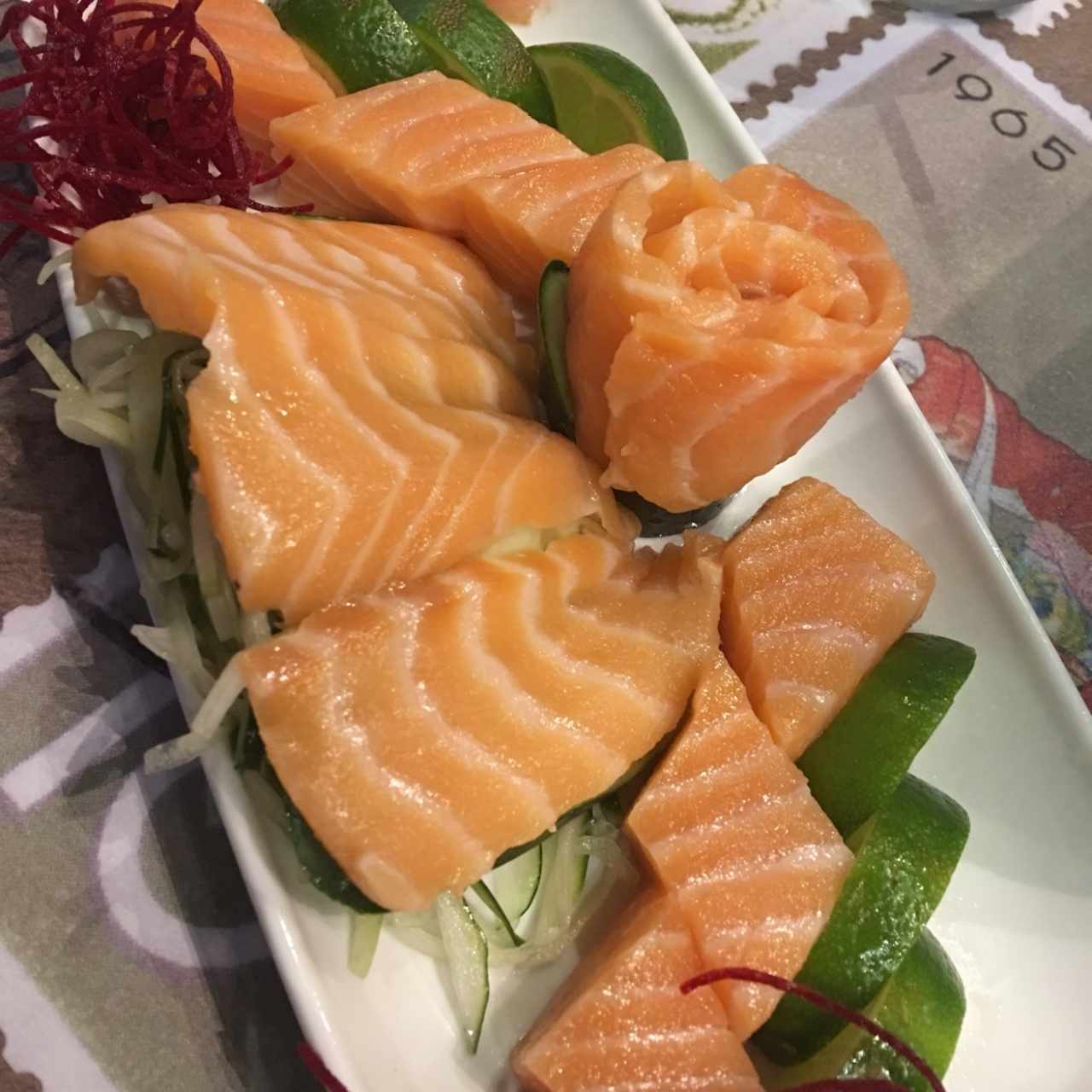 Sashimi de Salmon