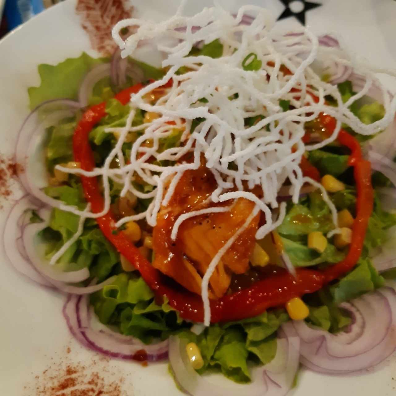 ensalada de salmon