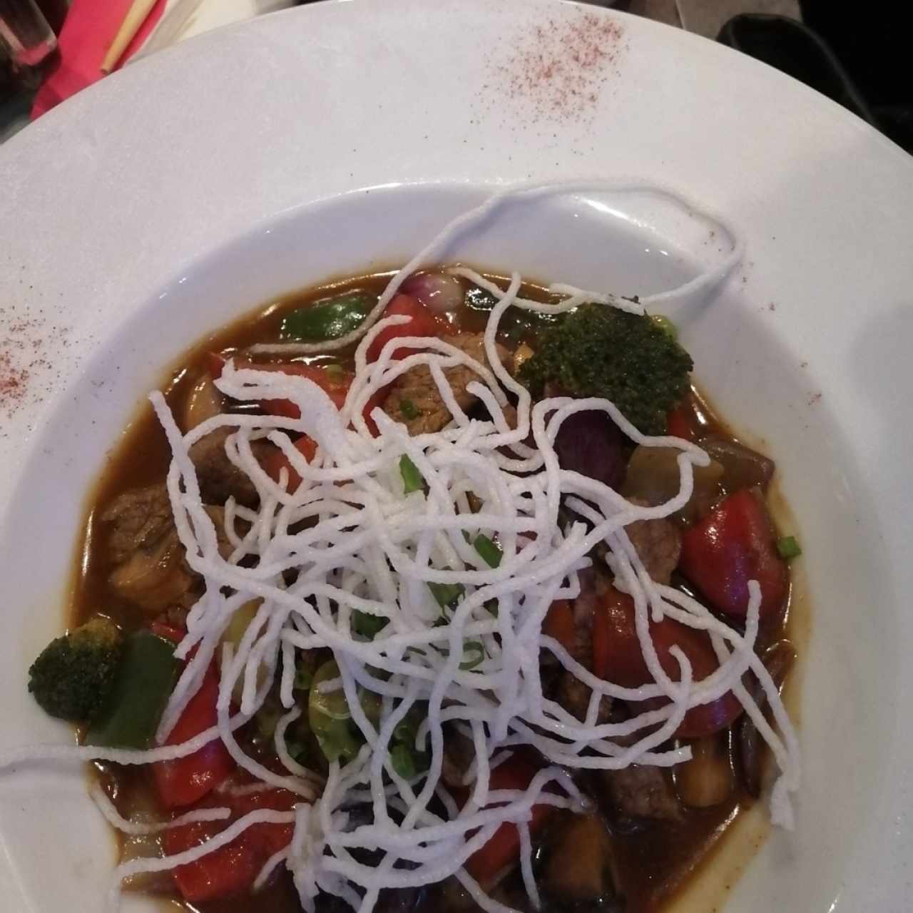 Stir Fry de Filete de Res