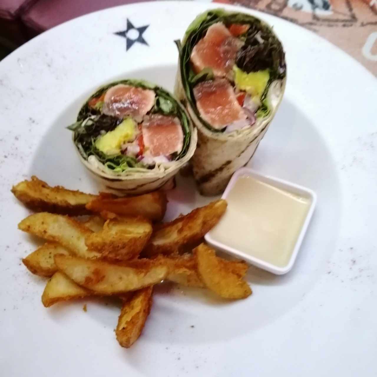 Saludables Wraps - Wrap de Salmón